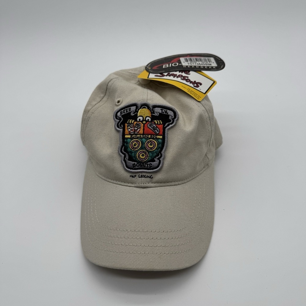 The Simpsons 2007 Kwik-E-Mart 711 Pop‎ Up Homer Fam Crest Trucker Dad Hat  Retro